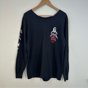 Rolling Loud Los Angeles off-the-shoulder graphic tee